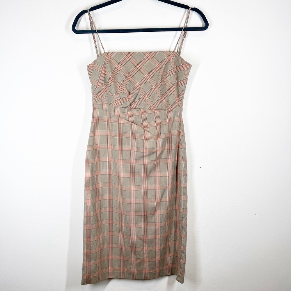 BCBG Y2K Plaid Mini Dress